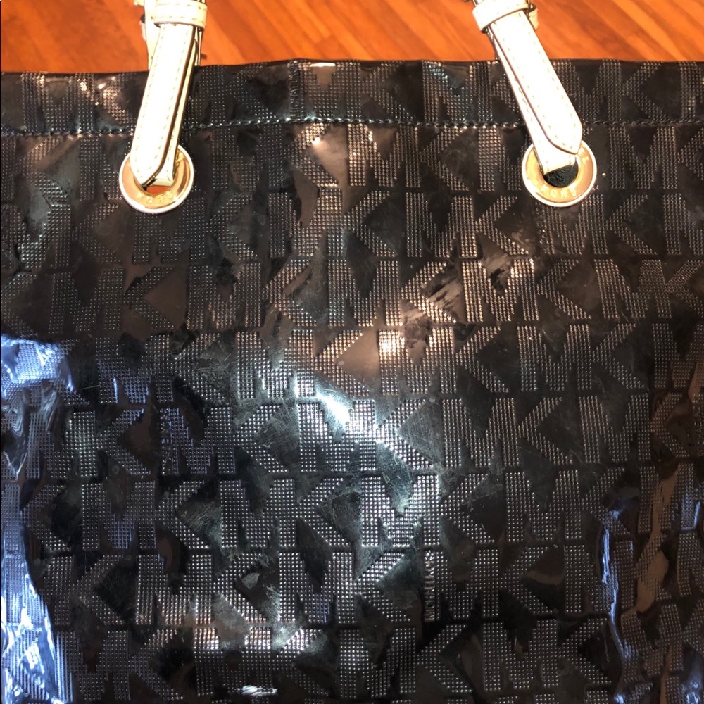 Patent leather Micheal Kors Tote Bag